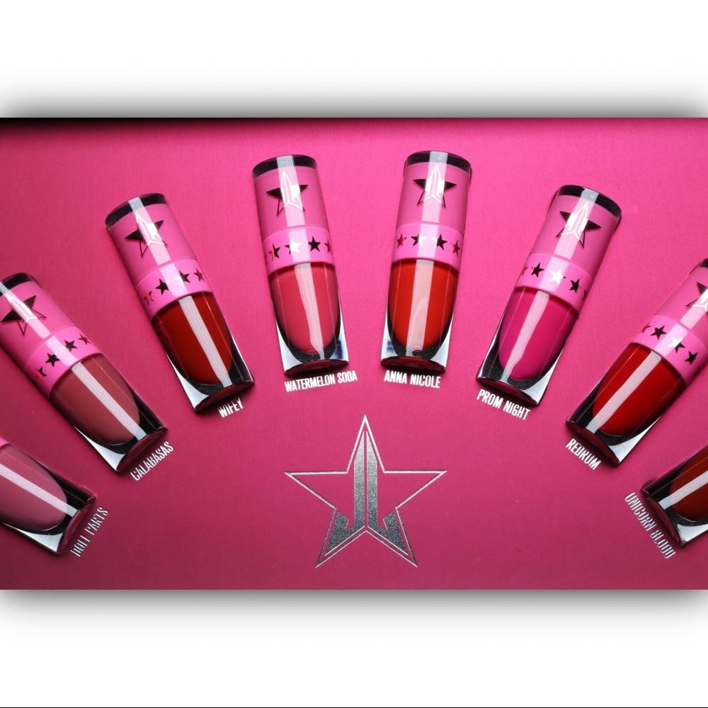 Brand New JSC Mini Red & Pink Bundle liquid lipsticks.